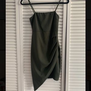 Olive Green Dress